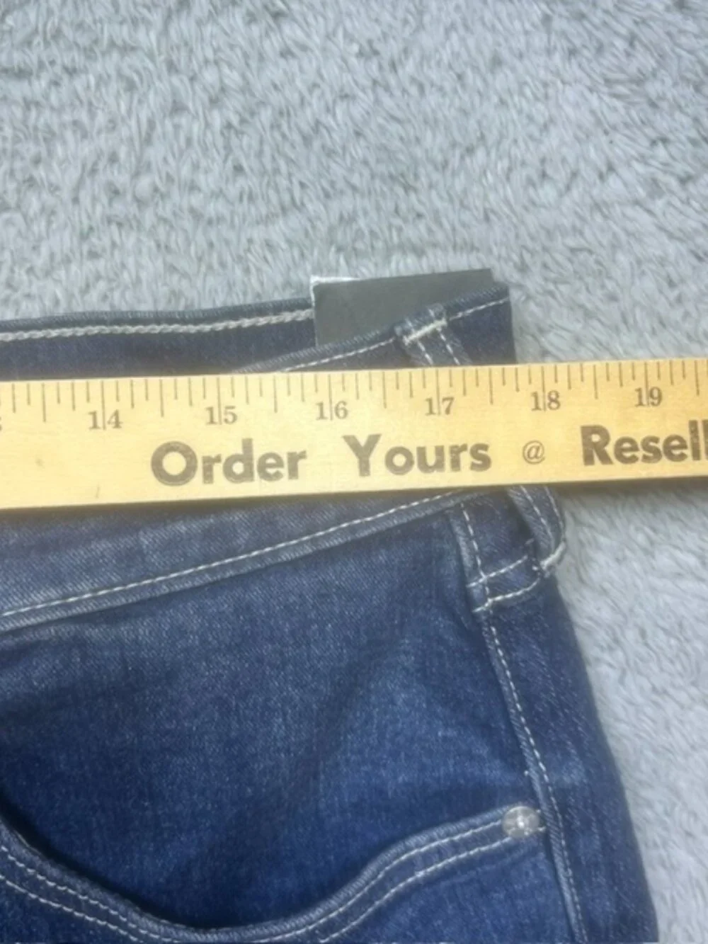True Religion Ricky Jeans Men's 34x34 Dark Lunar Shadow SN Flap Straight Leg NEW